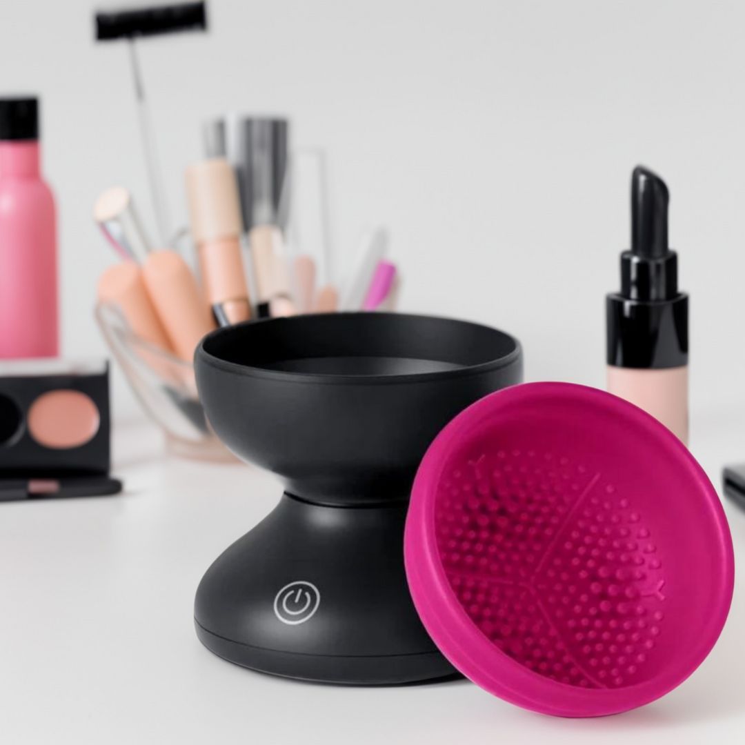 Portable USB Automated Makeup Brush Cleaner